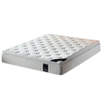 Matelas en Boîte à Ressorts Ensachés et Ressorts Bonnell, Mousse Visco Multicouche, Roulé et Emballé Sous Vide, Usine Turque pour Hôtels