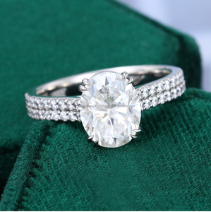 925 Sterling Silver Radiant Cut Moissanite Solitaire Wedding <b>Ring</b> Women's Huge Size Hidden Halo Engagement Gift Fine <b>Toe</b> <b>Ring</b> - Product Image 3