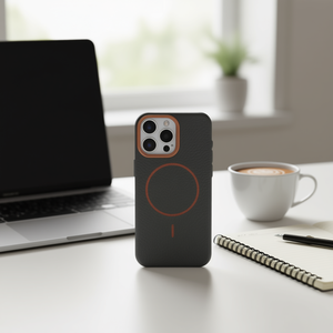 Étui de protection léger en cuir artificiel magnétique gaufré texture litchi, conçu pour les téléphones mobiles S24/S25 Plus - Product Image 2