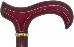 Canne de marche en bois élégante avec frêne naturel et pointe en caoutchouc Bâton de marche de style traditionnel pour homme femme - Product Image 2