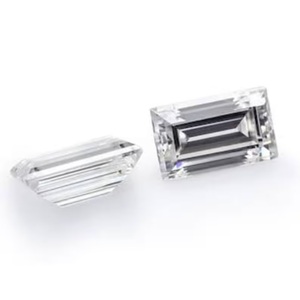 2x1.5mm 5pcs Lab Grown Diamond Baguette Brilliant Cut Diamond Melee DEF Color VS Clarity Ethically Grown & Conflict Free - Product Image 2