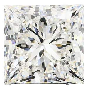 Princesa, Diamante de Laboratorio de 2 Quilates, Corte Princesa, Claridad F, VVS1, VVS2, VS1, VS2 - Product Image 2