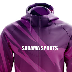 Sweat à capuche d'hiver pour homme, personnalisable avec un MOQ faible, design OEM, meilleur prix, sweat à capuche uni en sublimation - Product Image 2