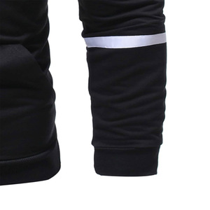 Hombres de gran tamaño de peso pesado de alta calidad 100% algodón grueso sudaderas con capucha logotipo personalizado hombro caído en blanco al por mayor - Product Image 6