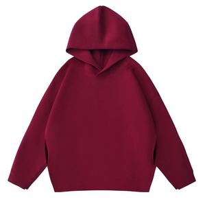 เสื้อมีฮู้ดผู้หญิงโอเวอร์ไซส์ผ้าฟลีซแบบสวมหัวเสื้อฮู้ดโอเวอร์ไซส์ผ้าคอตตอนใส่เล่นกีฬาสีบล็อกปักตามสั่งแนวสตรีท - Product Image 5