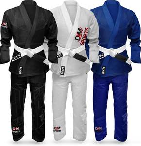 ชุดผ้าฝ้าย preshrunk Jitsu GI น้ำหนักเบาซักได้เสื้อศิลปะการต่อสู้แบบปรับแต่งได้สำหรับผู้ใหญ่ - Product Image 1