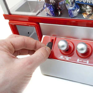 Mini máquina de plástico con pinzas de dibujos animados, juguete promocional para niños con diseños de huevos y caramelos de gelatina - Product Image 6