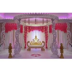 Boda India Magnífico Pavo real Mandap Boda India Mandap Fabricantes Mejor diseñado Boda Mandap Decoración - Product Image 1