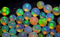 Perlas de Ópalo Etíope Natural Creado en Laboratorio, Corte Corazón, Piedras Preciosas Sueltas, Piedra Semipreciosa para Joyería, Proveedor de Alta Calidad