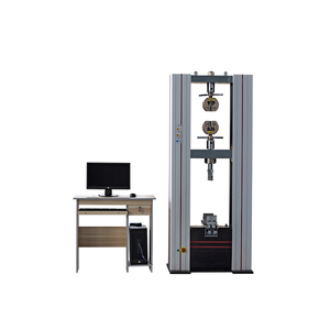WDW-100D 100kN 10000kgf terkomputerisasi elektronik tarik dan kekuatan tekan Universal pengujian mesin penguji tarik harga - Product Image 1