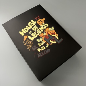 Caja de Cartón Plegable Personalizada para Ropa, Sudaderas con Recubrimiento UV para una Impresión Óptima, Uso Versátil con Calcetines y Pieles - Product Image 4
