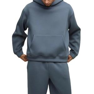 Survêtement d'hiver pour homme, motif uni, 100 % coton, polaire respirant, taille élastique, style décontracté, prix de gros 2026 - Product Image 1