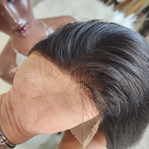 Raw Vietnamese <b>Hair</b> Glueless <b>Wigs</b> <b>Human</b> <b>Hair</b> Bone Straight Indian <b>Hair</b> Lace 5*5 24 Inch Lace Frontal <b>Wigs</b> - Product Image 6