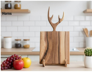 Planche à découper en bois naturel durable |   Qualité supérieure, durable, écologique et compatible lave-vaisselle pour une cuisine saine et la préparation des repas - Product Image 6