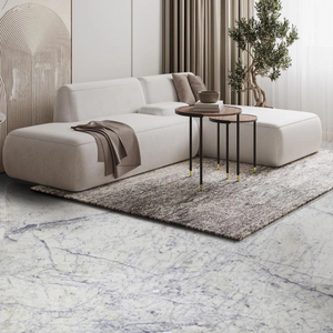 Dalle de marbre blanc Calcatta Viola avec des veines violettes polies, moderne et élégante, imperméable, avec un design graphique pour les hôtels, fabriquée en Inde - Product Image 4