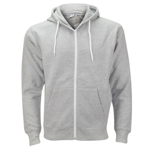 Sudadera con capucha atlética bordada personalizada para correr, ropa de hombre lisa en blanco gris, sudaderas con capucha deportivas, sudaderas con capucha para hombre - Product Image 6