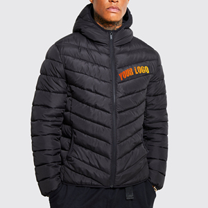 Chaqueta de Lona Personalizada de Venta Caliente para Hombre, Invierno, Cuello Alto, Logotipo Frontal, Transpirable, Resistente al Viento, Tallas Personalizadas, Hecho en Pakistán - Product Image 1