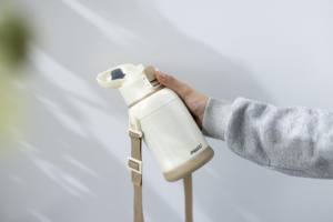 Meilleures ventes Bouchon intérieur amovible de qualité exceptionnelle mosh! Latte Flask 600ml Gobelet de pique-nique Bouteilles d'eau isolées sous vide - Product Image 6