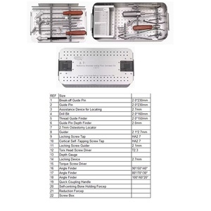 Ensemble de chirurgie d'ostéotomie pour pédiatrie 2.7, plaque de verrouillage, acier inoxydable, approuvé CE ISO, fabricant et fournisseur mondial - Product Image 3