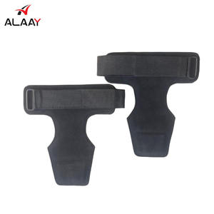 Alaay Weightlifting hand protector strap Weight Workout Fitness for Liftups Shrugs Hook Training Gym Protective <b>Wrist</b> <b>Support</b> - Product Image 2