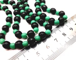 Lote al por mayor de cuentas de cristal de Murano y cuentas de cristal verde brillante Vintage Premium para fabricación de joyas y artesanía de abalorios - Product Image 4