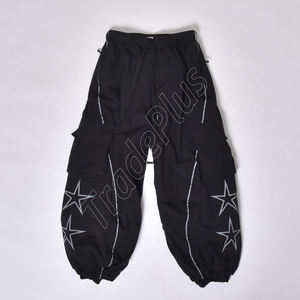 กางเกงสกีสำหรับผู้ชายกางเกงแบ็กกี้ขากว้างสำหรับฤดูหนาวกางเกงสกีกันลมกันน้ำระบายอากาศได้ดี - Product Image 1