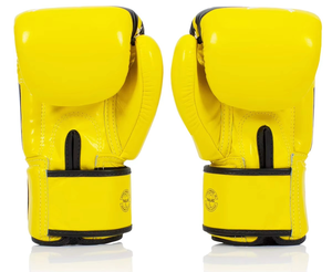 Gants d'entraînement de Muay Thai, de kick-boxing et de MMA de style Fairtex, best-sellers, haute qualité, 8 oz, 12 oz, 16 oz, cuir, poignées de main pour l'extérieur - Product Image 2