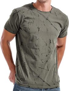 Camiseta de Algodón de Alta Calidad de 200 g/m² y 220 g/m², Estampada, Talla Grande, para Hombre, Diseño Personalizado, Logotipo OEM ODM, Venta al por Mayor - Product Image 5