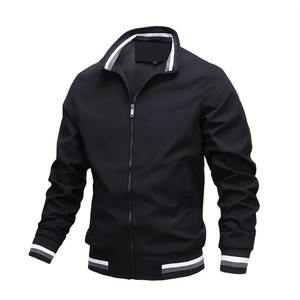 Logo personnalisé pour hommes coupe-vent à fermeture éclair complète veste de sport vêtements de sport légers pour la course à pied vêtements d'entraînement pour hommes - Product Image 2