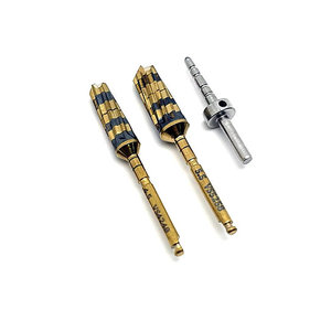 Osseodensification <strong>Bur</strong> Kit Universal Dental Implant Kit Bone Teeth Drills <strong>Bur</strong> Trephine Tools Expander Implantology Kit by Canleo - Product Image 2