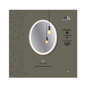 Fuerte MARCO DE ESPEJO SS 304 PVD con elegante acabado pulido diseñado para un fácil montaje en aplicaciones de baño - Product Image 3