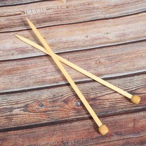 Fournisseur en gros Aiguilles à tricoter en bois Jumbo Droite Outil de tissage en bois Gros fil Débutant DIY Tissu 15mm 20mm 25mm - Product Image 4