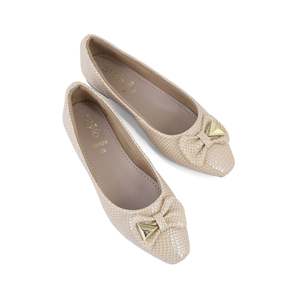 Zapatos planos beige WN1124 - Product Image 1