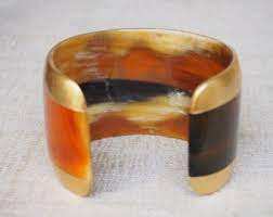 Bracelet jonc en corne de buffle - Product Image 5