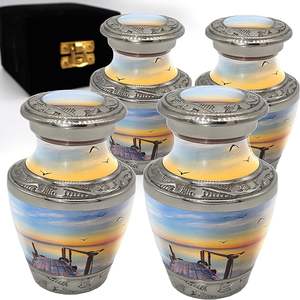 Urnes commémoratives de cendres de souvenir de qualité superlative à bas prix | Taille personnalisée et motif personnalisé disponibles - Product Image 1