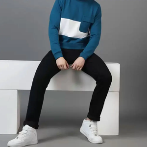 Sweat-shirt pour homme en coton 100% fabriqué au Pakistan, de qualité supérieure, style décontracté vintage, coupe ample, pour l'hiver 2025 - Product Image 5