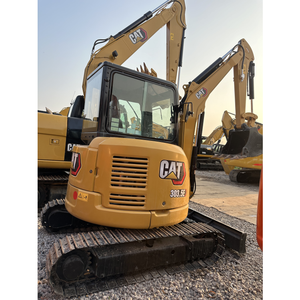 Excavadora de cadenas mini Caterpillar 303.5 usada, 25 toneladas de peso operativo, motor, caja de cambios, bomba de engranajes, PLC, hidráulica Kawasaki - Product Image 1