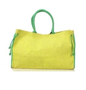 กระเป๋าถือผ้ากระสอบพิมพ์ลายตามสั่งใช้ซ้ำได้เป็นมิตรกับสิ่งแวดล้อม - Product Image 1