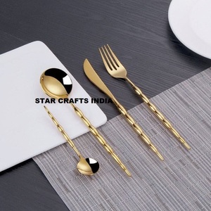 Customizable Stainless Steel Cutlery Set Available in Different Sizes and Patterns to Match Diverse Dining Styles Most Popular - Product Image 5