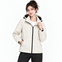 Blouson Moto Décontracté Automne-Hiver avec Fermeture Éclair, Coupe-Vent, Anti-Taches, à Capuche, Tendance Classique, Doublure Simple en Maille Respirante