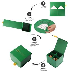 กล่องกระดาษแข็งเคลือบเงาหนา2มม. พิมพ์ลายกำหนดได้เองกล่องของขวัญทนรังสียูวีสำหรับ - Product Image 5