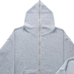 Sudadera con capucha cuadrada de ajuste Premium elegante y cómoda para hombres y mujeres de manga ancha y marca bordada de alta calidad para invierno - Product Image 2