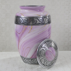 ของชำร่วยงานเผาศพโลหะโลหะทันสมัยที่เก็บขี้เถ้าได้อย่างปลอดภัยออกแบบเฉพาะ - Product Image 4