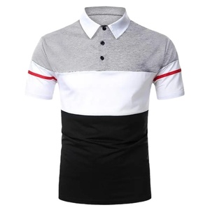 Polo sencillo para hombre con logotipo personalizado de golf informal liso de alta calidad al por mayor, Polo largo de rendimiento para hombre - Product Image 4