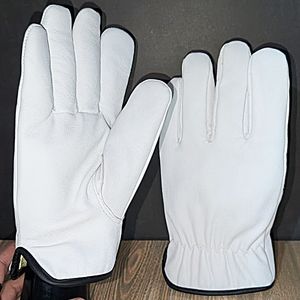 ถุงมือเพื่อความปลอดภัยระดับมืออาชีพ สีขาว เหมาะสำหรับทำสวนและงานอื่นๆ ผลิตจากวัสดุคุณภาพสูง สวมใส่ง่าย - Product Image 1