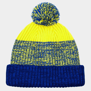 Bonnet personnalisé multicolore et design unisexe pour hommes Bonnet d'hiver en tricot Bonnet à revers pour les sports d'extérieur froids Tenue décontractée - Product Image 2
