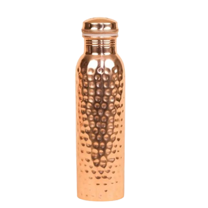 Meilleures ventes de bouteilles de 100% ml en cuivre pur 950 poli miroir martelé verres multi-usages avantages de la consommation directe-pour - Product Image 2