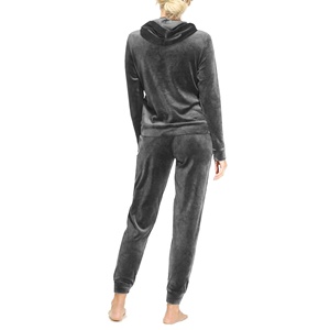 Señoras Activewear Chándal Joggers Chándal Trajes para mujer Sudadera con capucha y pantalones de chándal Conjunto de chándal de 2 piezas para mujer - Product Image 5