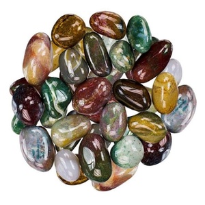 Venta al por mayor de cristal natural caído piedra curativa ágata piedra preciosa Reiki Chakra Jasper elegante jaspe tallado grabado suministro a granel - Product Image 5