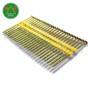 Precios competitivos 3 ''X 0.120 Clavos de marco de tira de plástico 4000 piezas Vástago de tornillo con cabeza de tipo a cuadros Hecho en Vietnam - Product Image 1